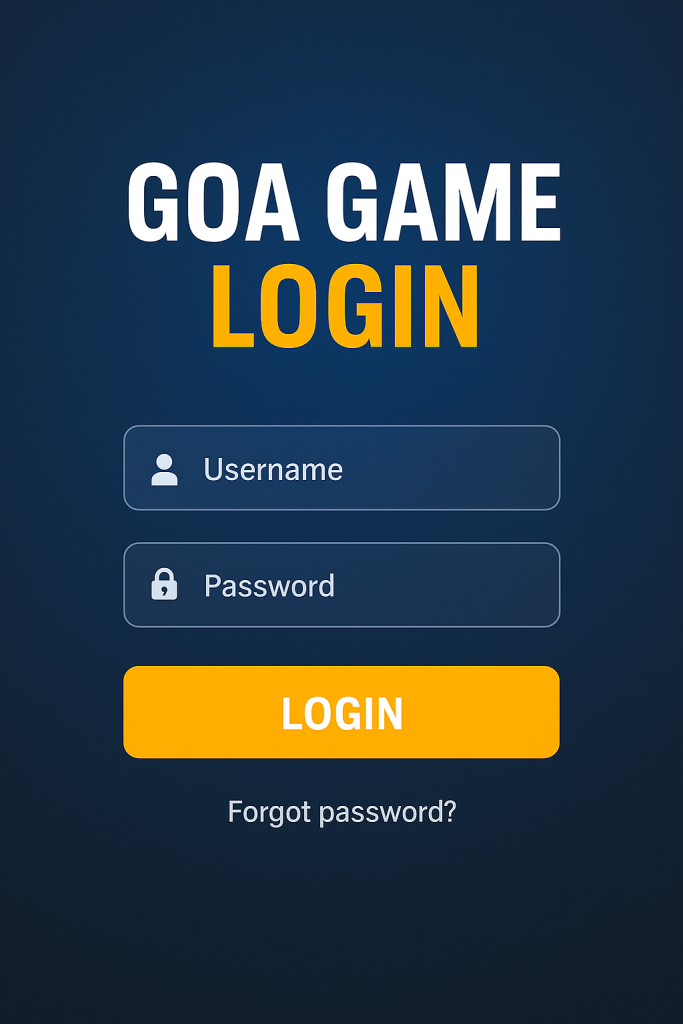 Goa Game Login – Complete Guide to Access and Play Goa Game Online