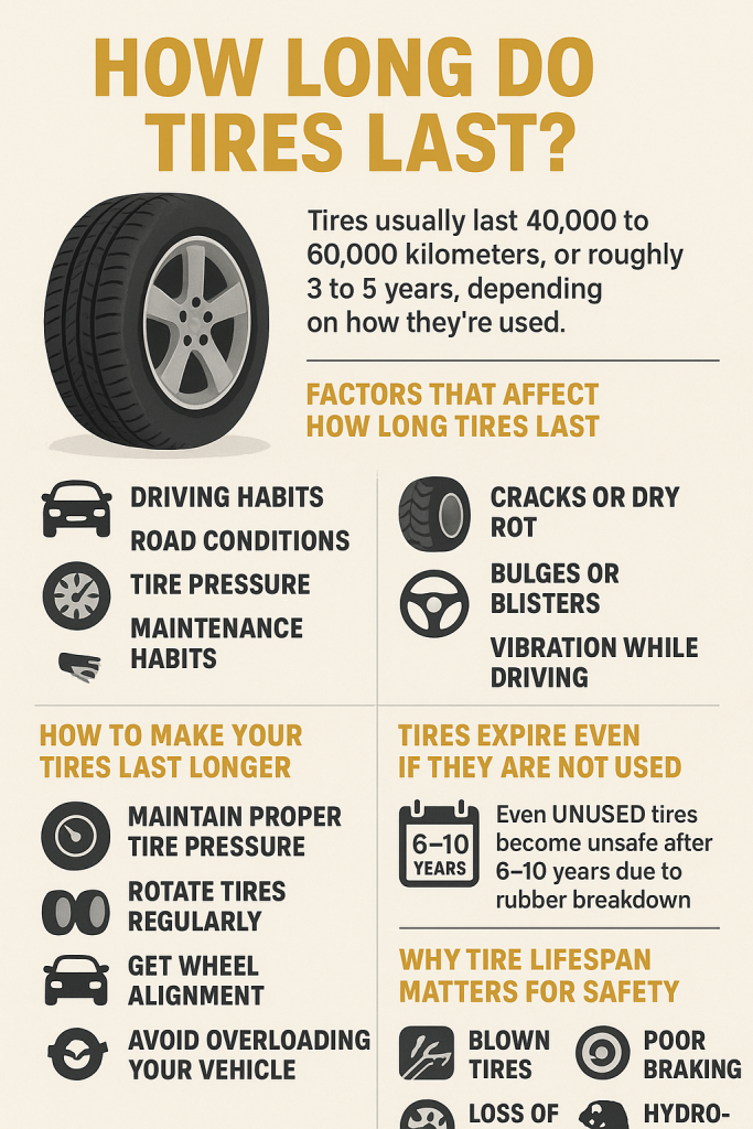 How Long Do Tires Last? A Complete Guide to Tire Lifespan, Maintenance & Safety