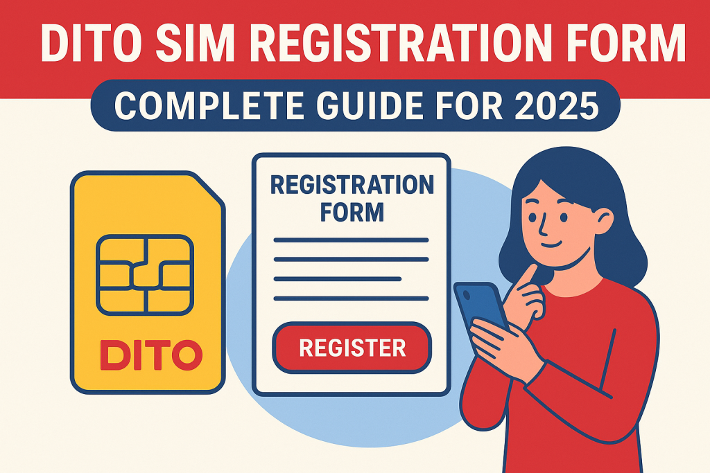 DITO SIM Registration Form – Complete Guide for 2025